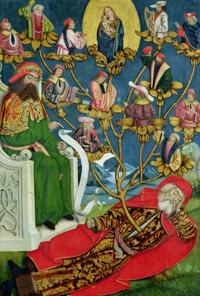 Der Baum Jesse, vom Kuppelaltar, 1499 von Absolon Stumme